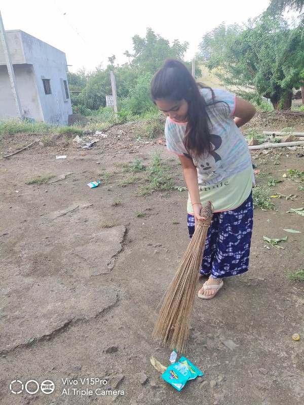 Aarya Kambale 9A- Cleaning