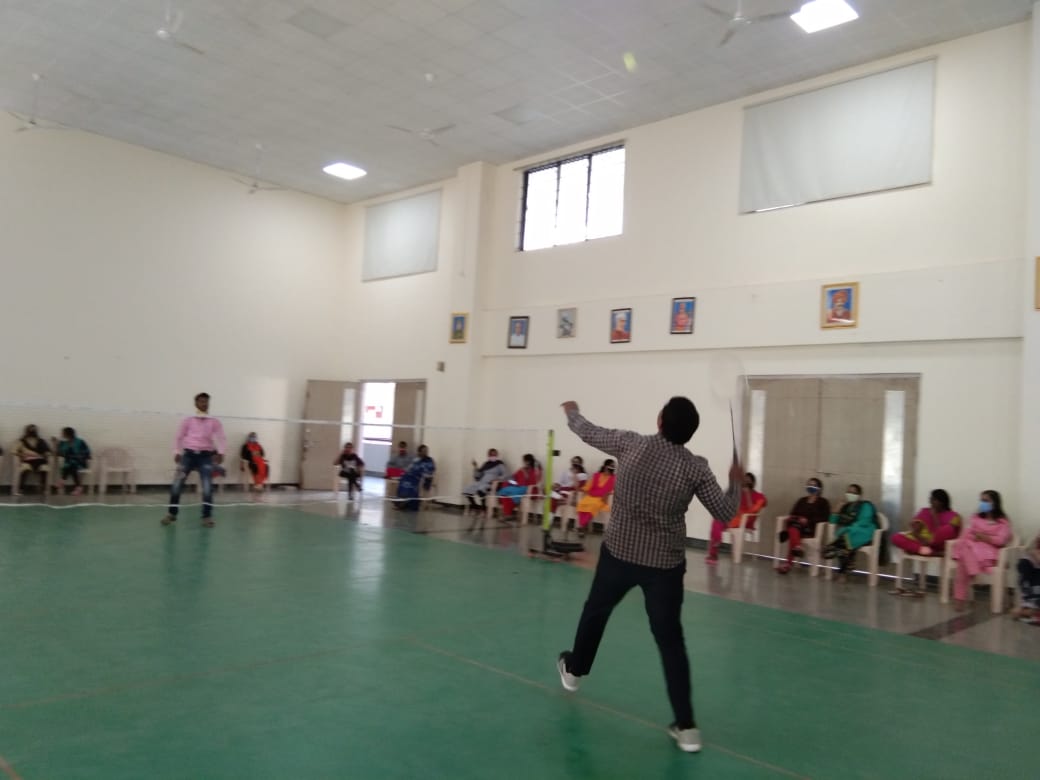 Sports activities for staff - Badminton