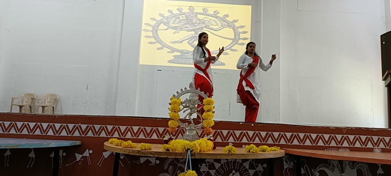 Mrs. Kapase and Mrs. Anarase Performing Shiv Aradhana